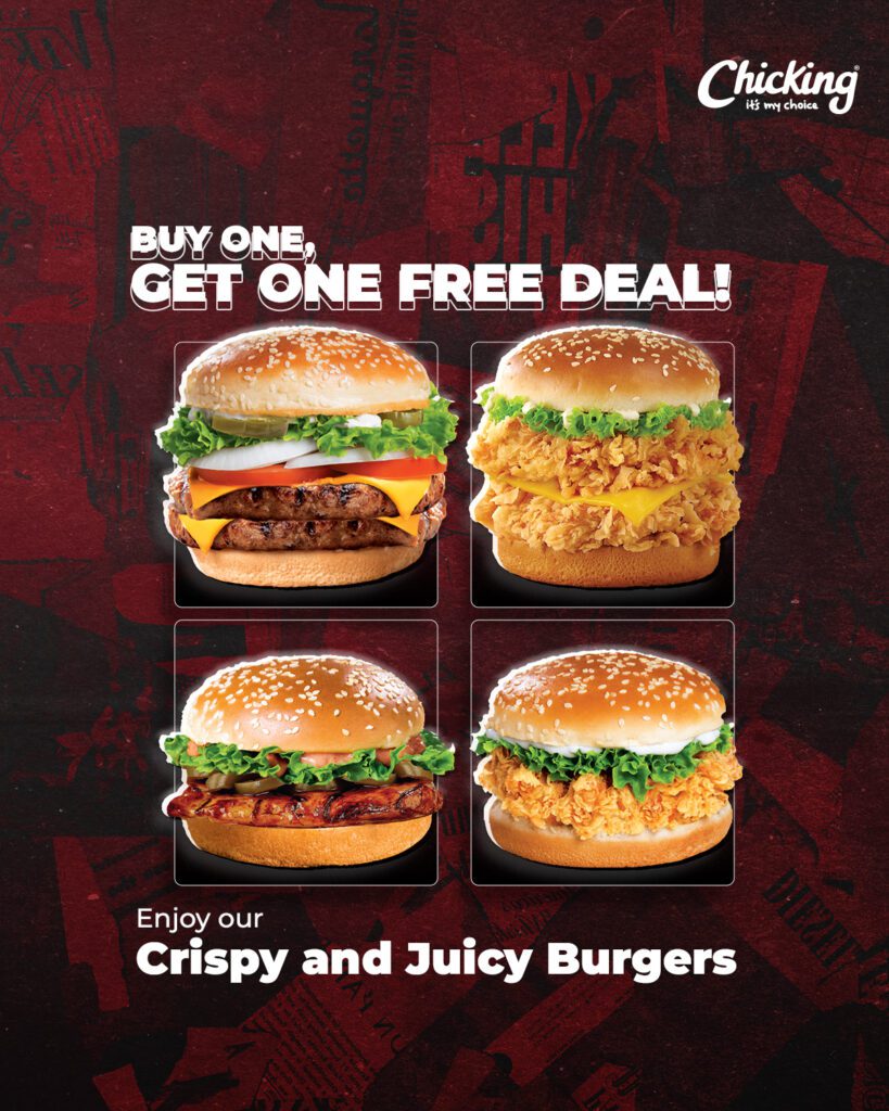 Chicking offer posts burgers